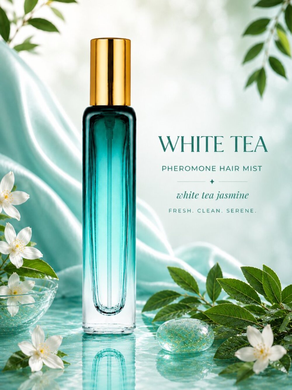White Tea Pheromone Hair Mist 10ml